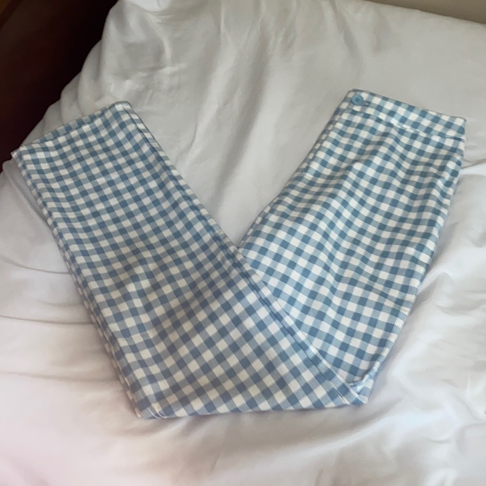 Forever 21 M blue checkered pants